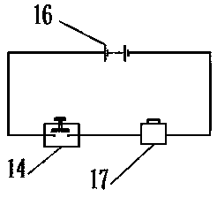 Wireless detection control device for motorcycle helmet wearing