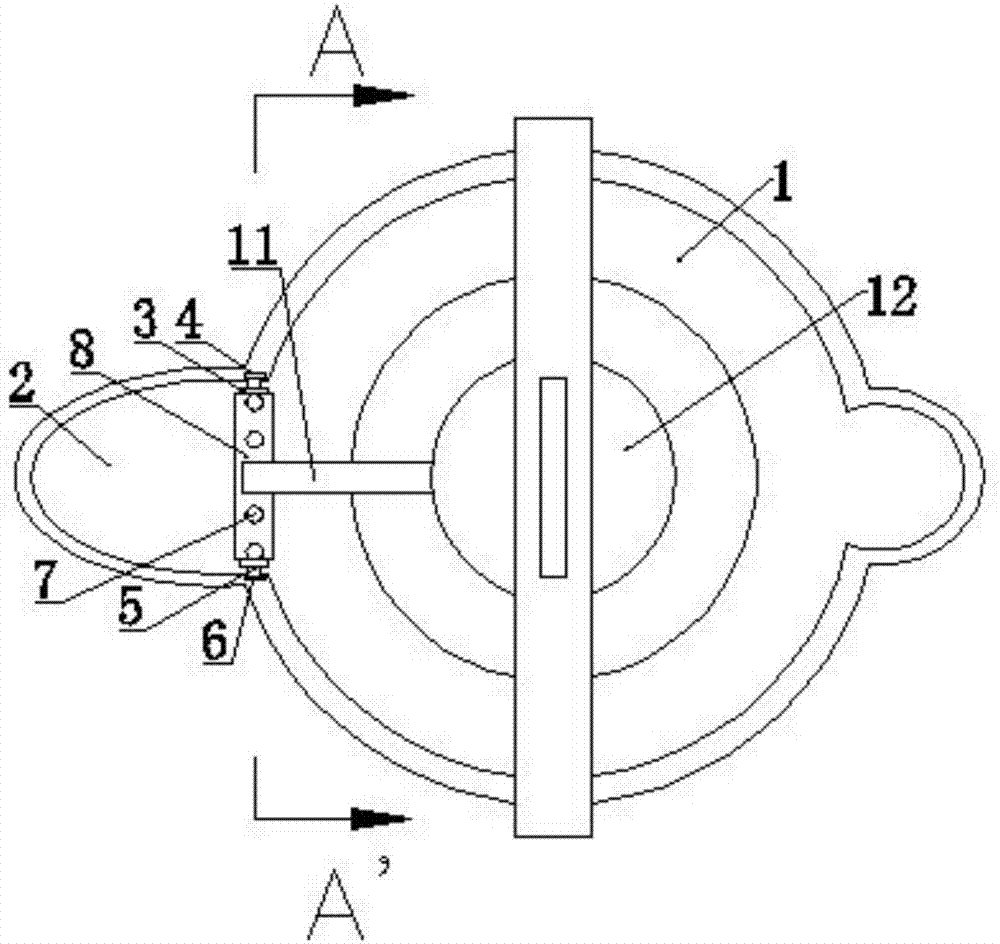 High-end casting uniform injection nucleating agent device