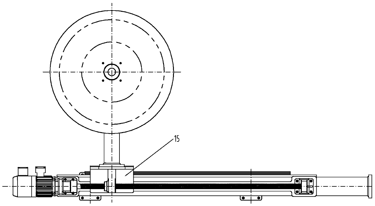 Electric tire storage device