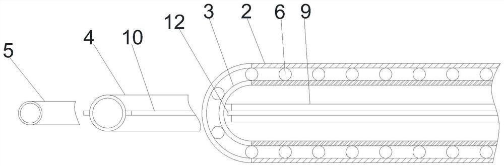 Multi-layer pressure-resistant pipeline