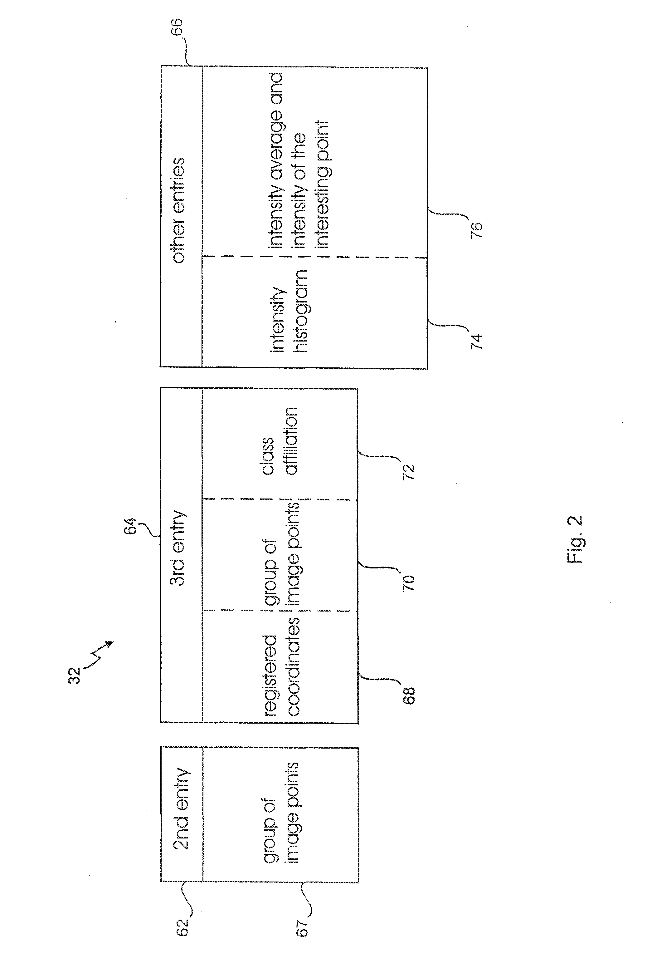 Method for determining a property map of an object, particularly of a living being, based on at least a first image, particularly a magnetic resonance image