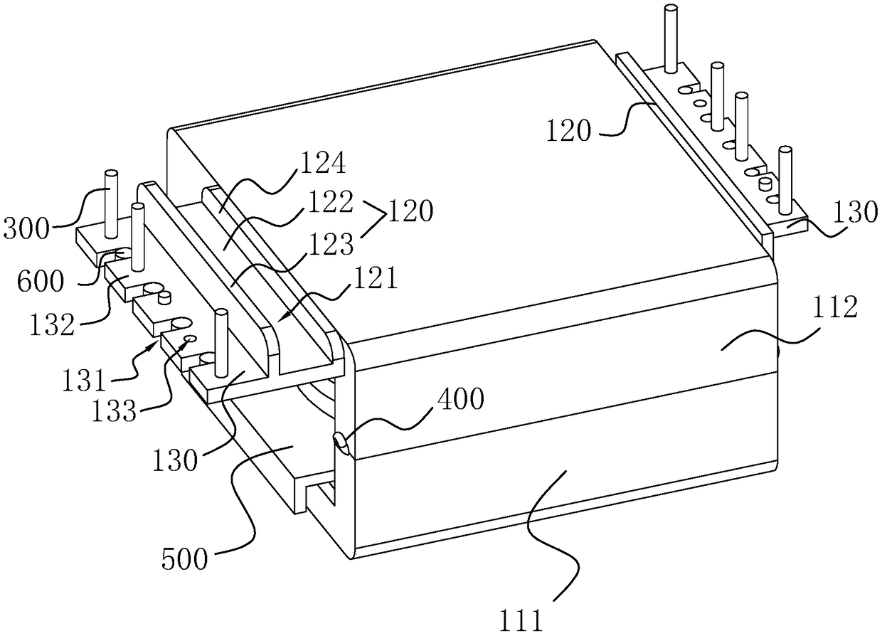 The invention relates to a transformer and a skeleton structure thereof, which can avoid virtual welding of the transformer