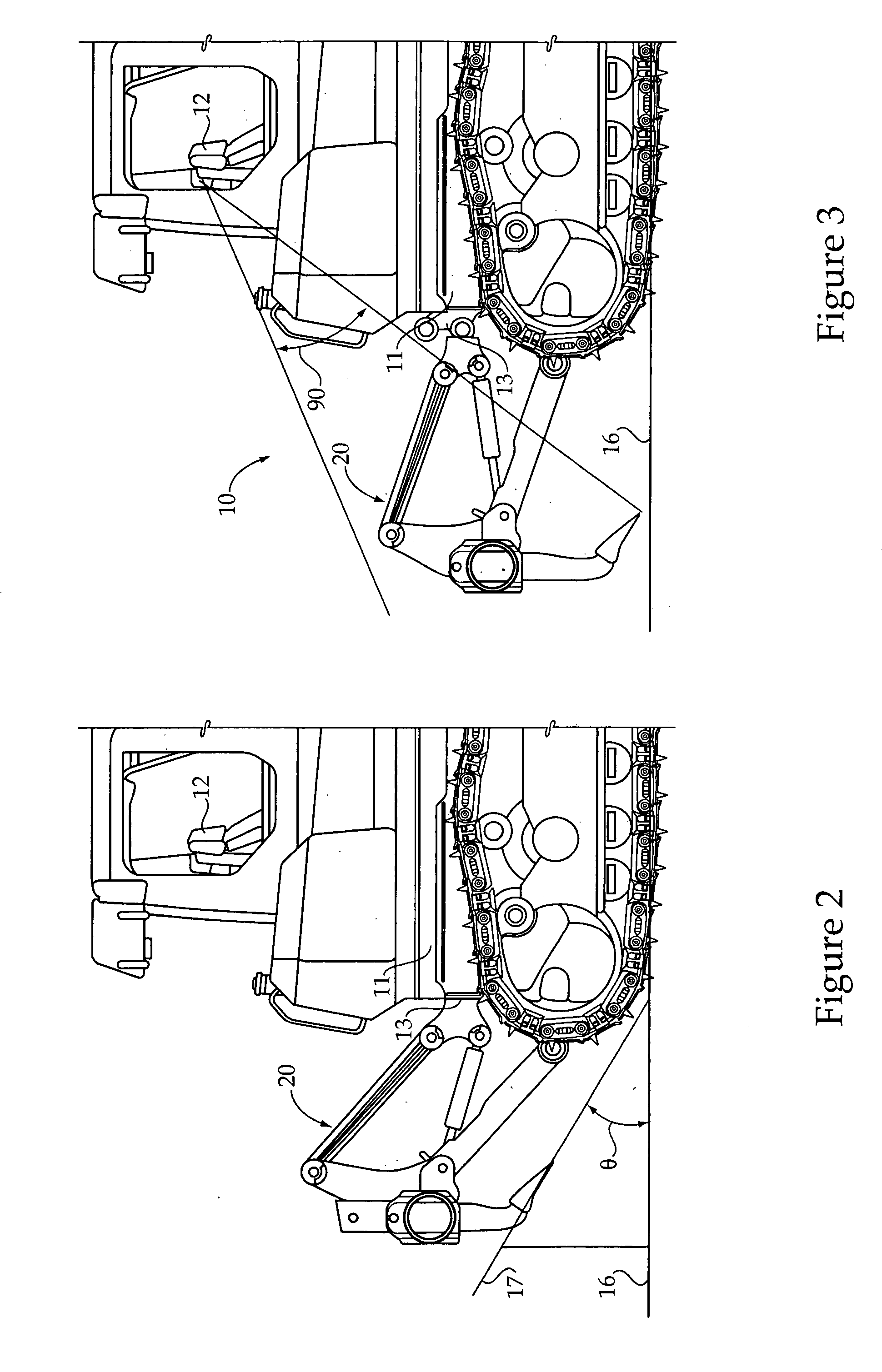 High visibility ripper assembly and machine using same