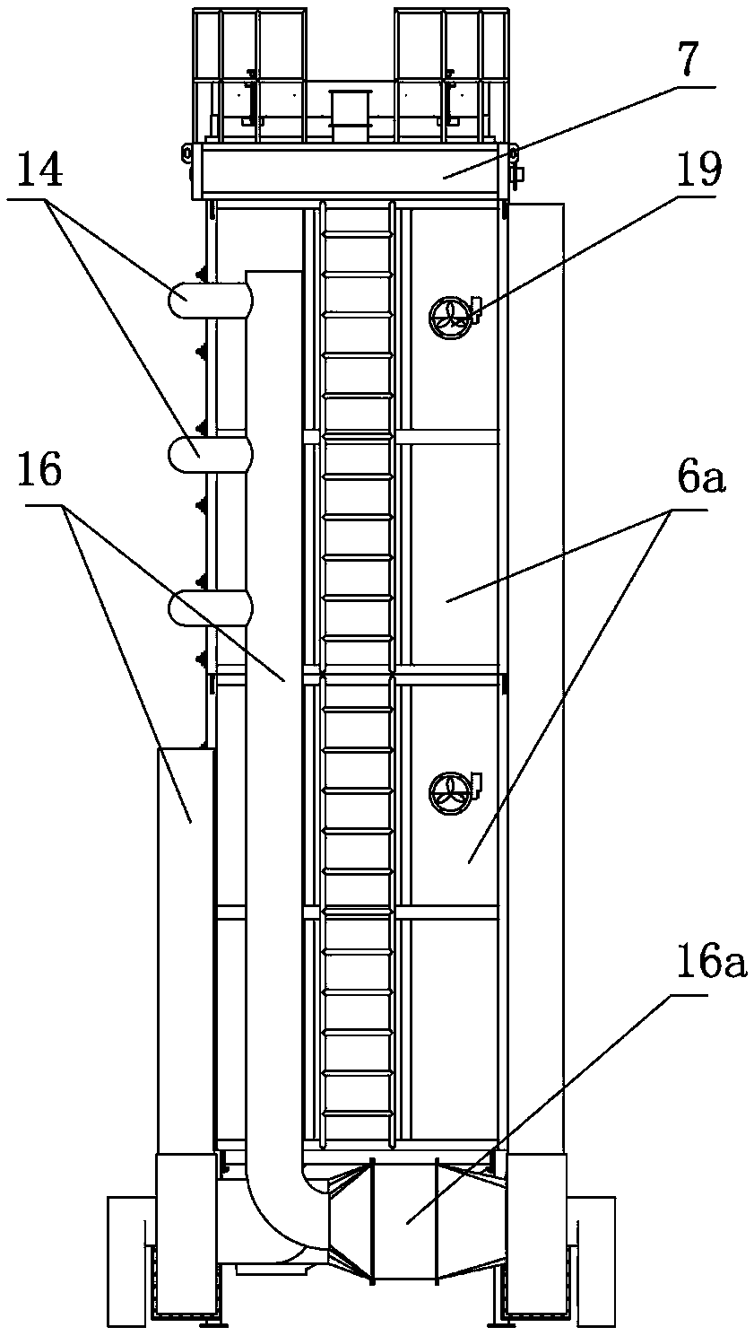 Fruit and vegetable drying machine