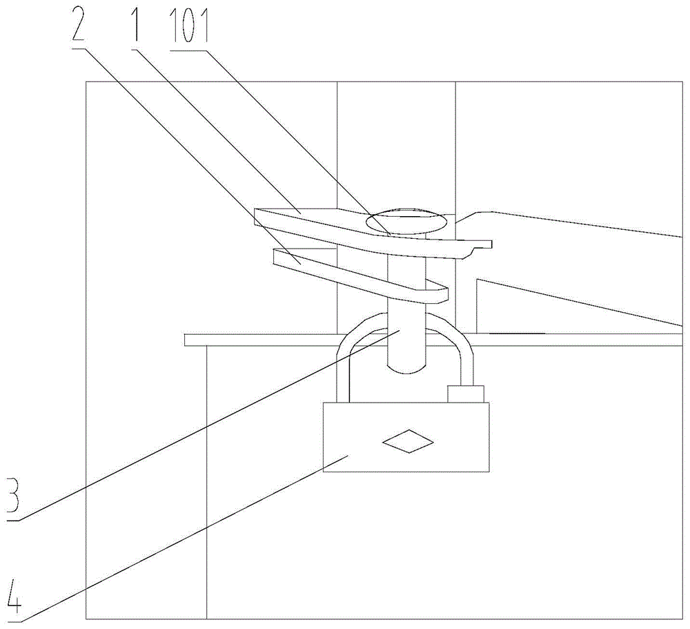 A gw-35 type knife switch operating mechanism against mis-locking