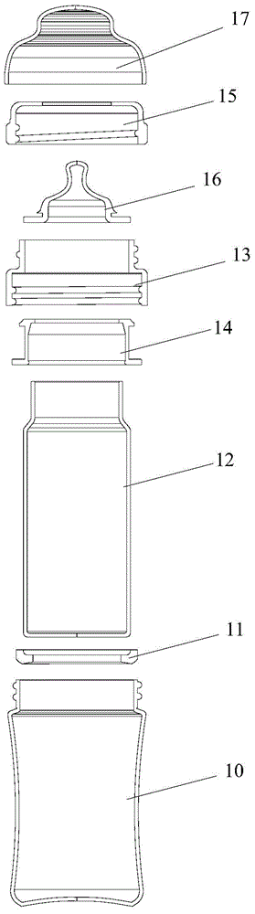 Multi-purpose breaking preventing glass feeding bottle