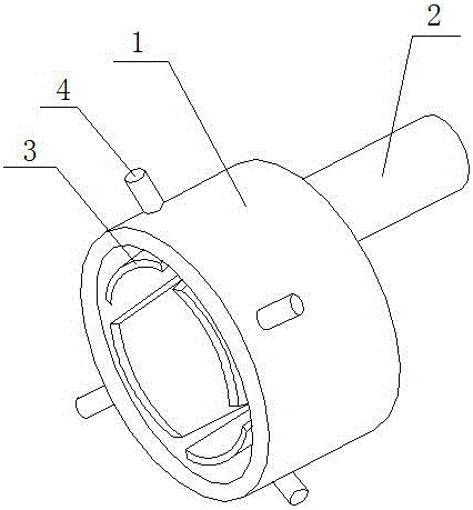 Surface treatment method for carbon fiber curved plate for decorative tail pipe of automobile exhaust pipe