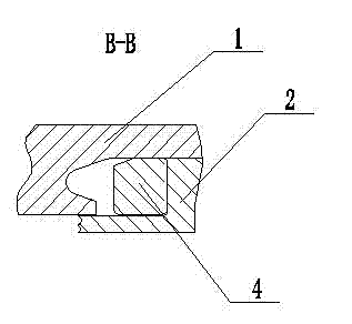 Fall-preventing device for ropes and round bars