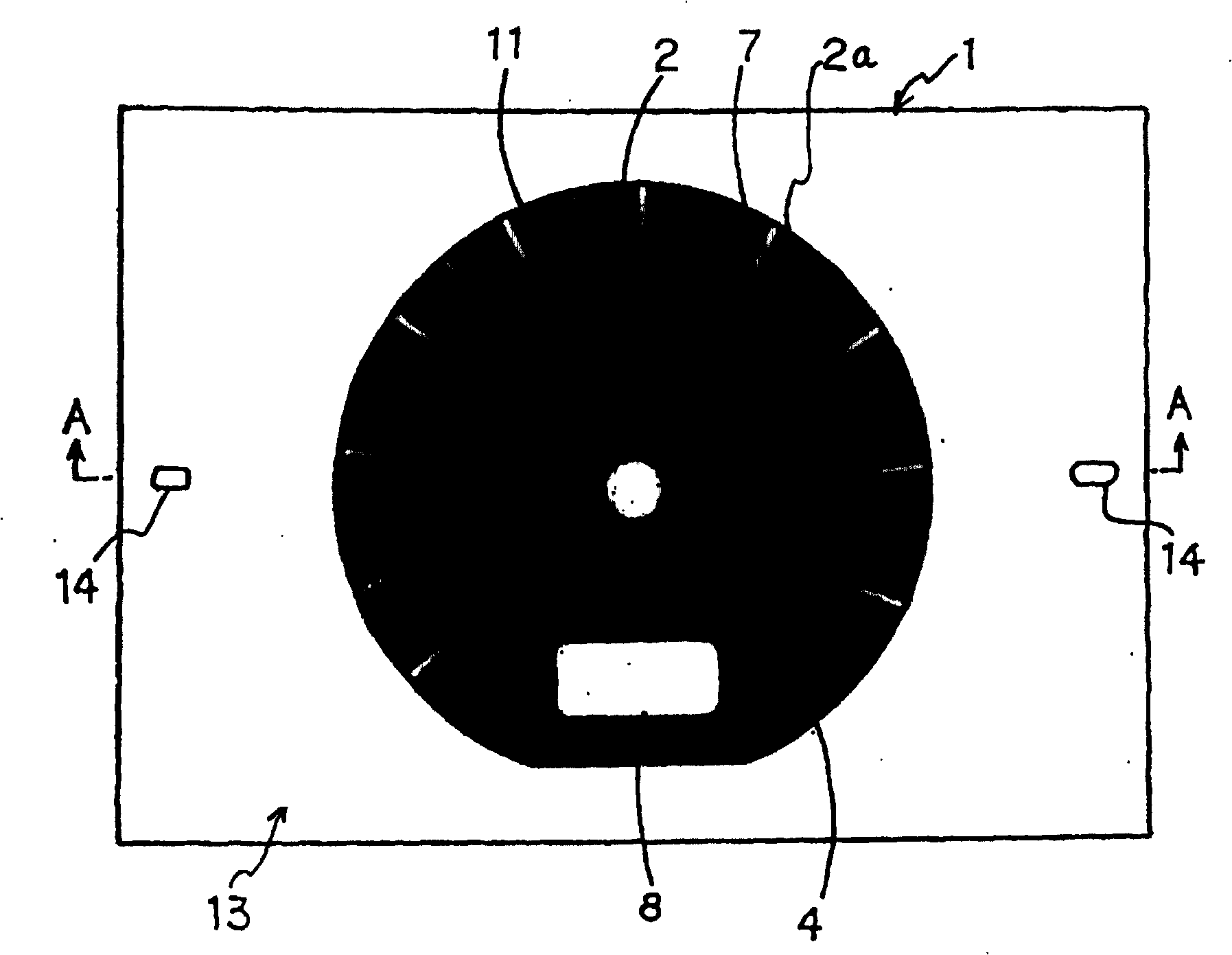 Synthetic resin forming product and producing method thereof