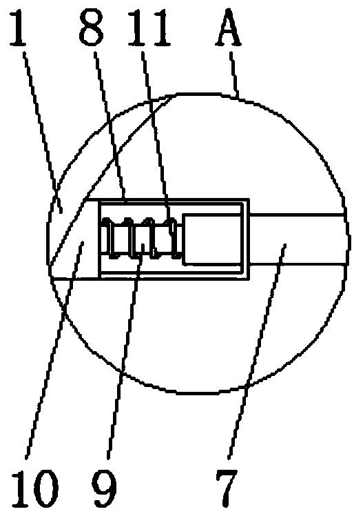 Plugging device for sealing gap between glass curtain wall and civil wall