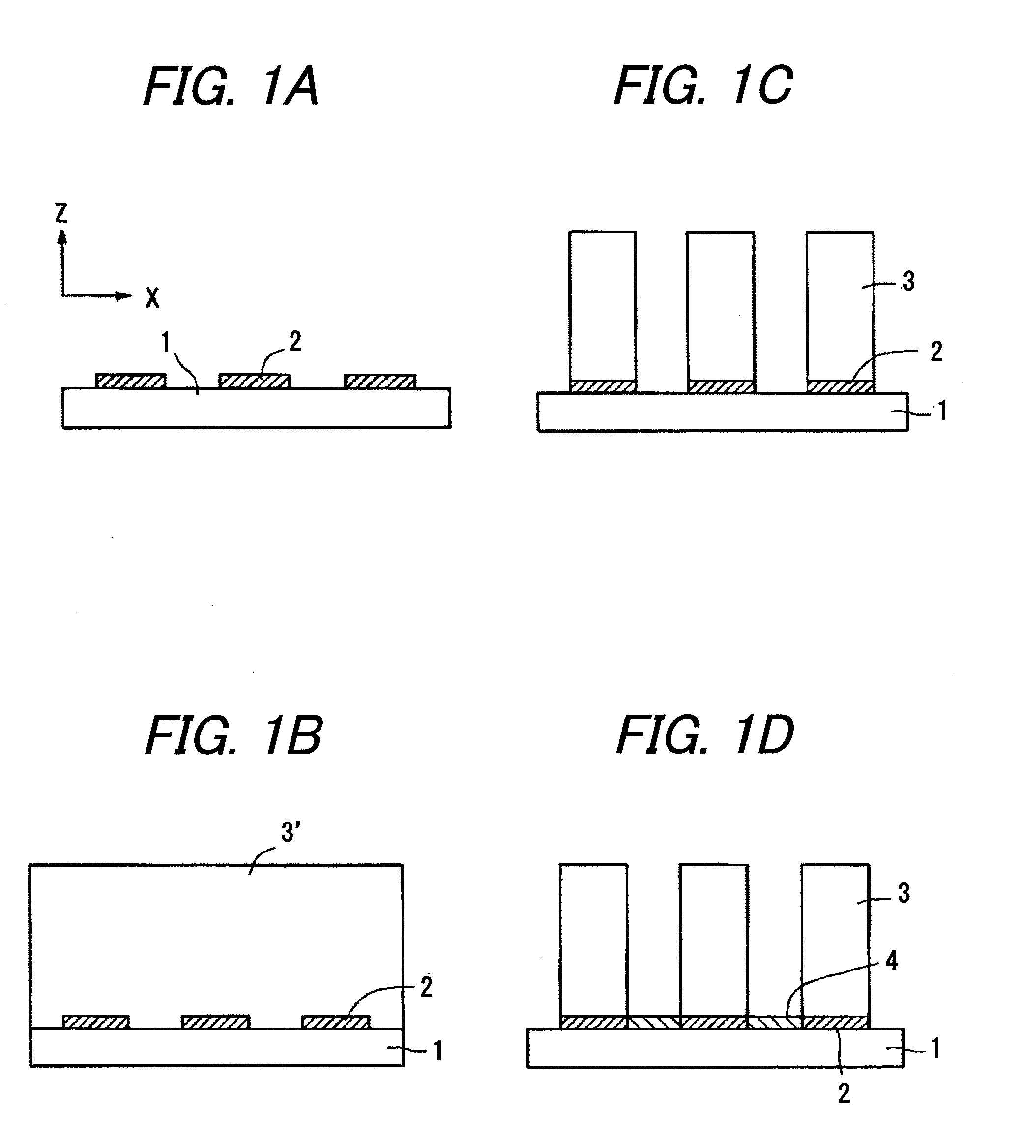 Manufacturing method of substrate having function layer between partition walls, and manufacturing method of image display apparatus using the substrate