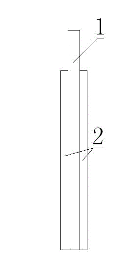 Lead-acid storage battery polar plate grid