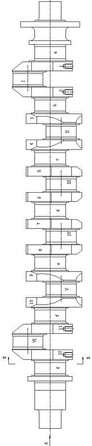 Unbalanced crankshaft balanced grinding method