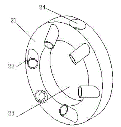 Steel surface rust removing device