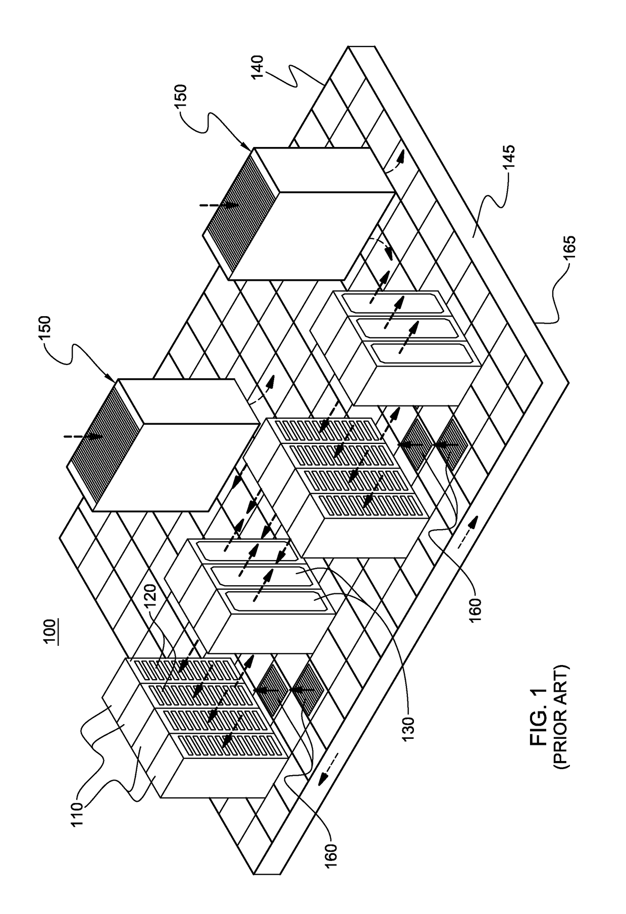 System and method for standby mode cooling of a liquid-cooled electronics rack