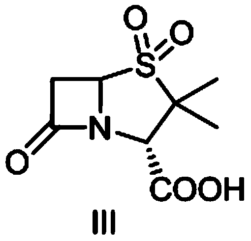 Synthetic method of salbactam acid