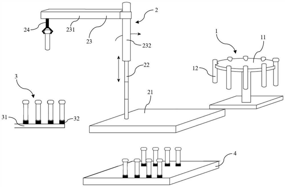 Automatic centrifugal treatment device