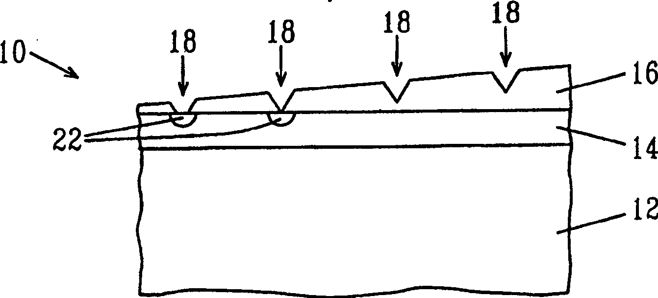 Method of measuring crystal defects in thin SI/SIGE bilayers