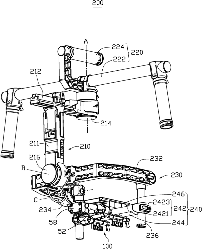 Counterweight assembly, and counterweight mechanism and holder employing same