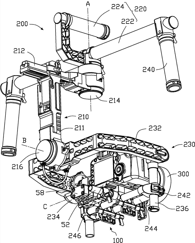 Counterweight assembly, and counterweight mechanism and holder employing same