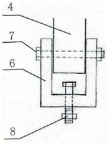 Tool of suspending insulated flexible ladder on live wires