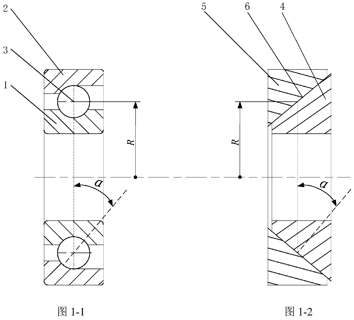 Device and method for measuring equivalent friction coefficient of vertical rolling bearing