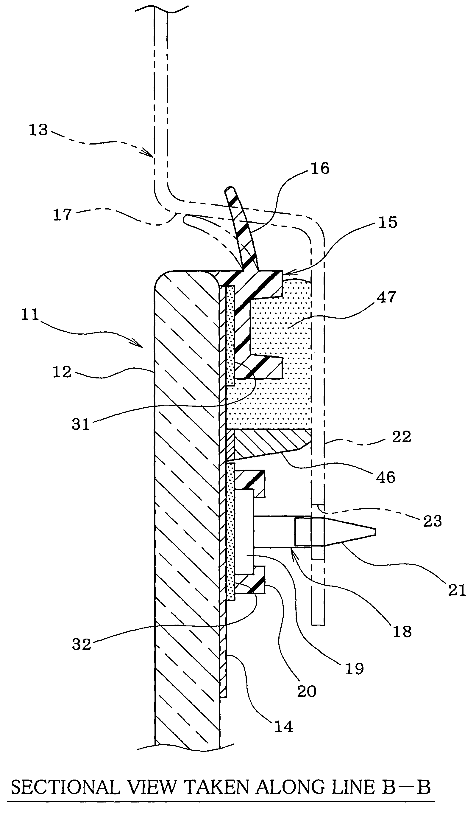 Window assembly manufacturing method and window pane