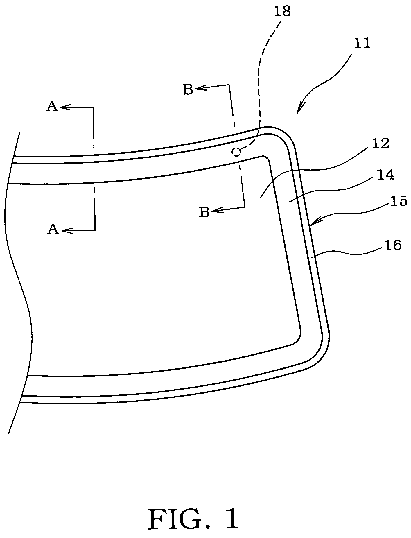 Window assembly manufacturing method and window pane