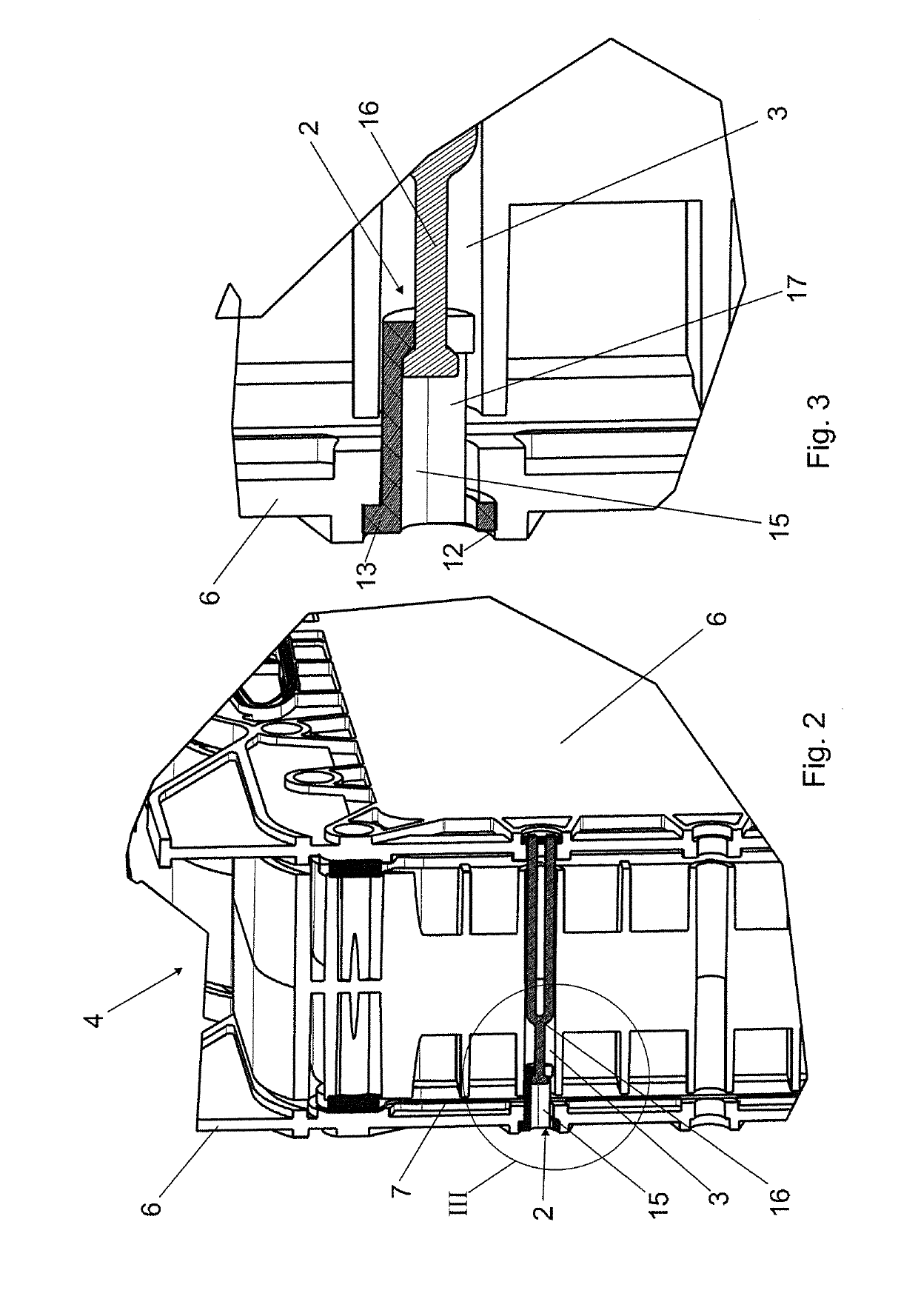 Connecting system for filter cassettes