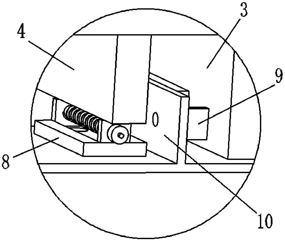 Permanent magnet suspension slide guide for mini-type machine tool