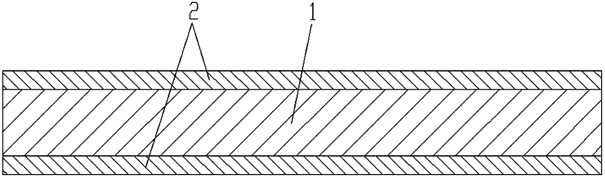 Degradable metal composite plate for cranio-maxillofacial bone restoration and preparation method thereof