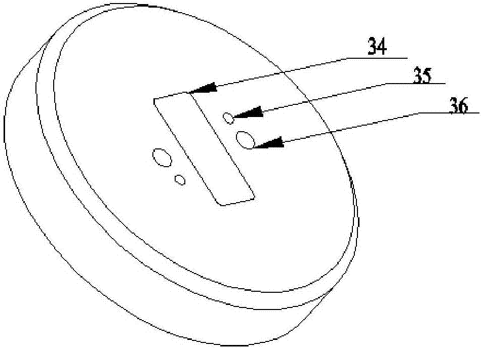 Circular polarization probe antenna structure