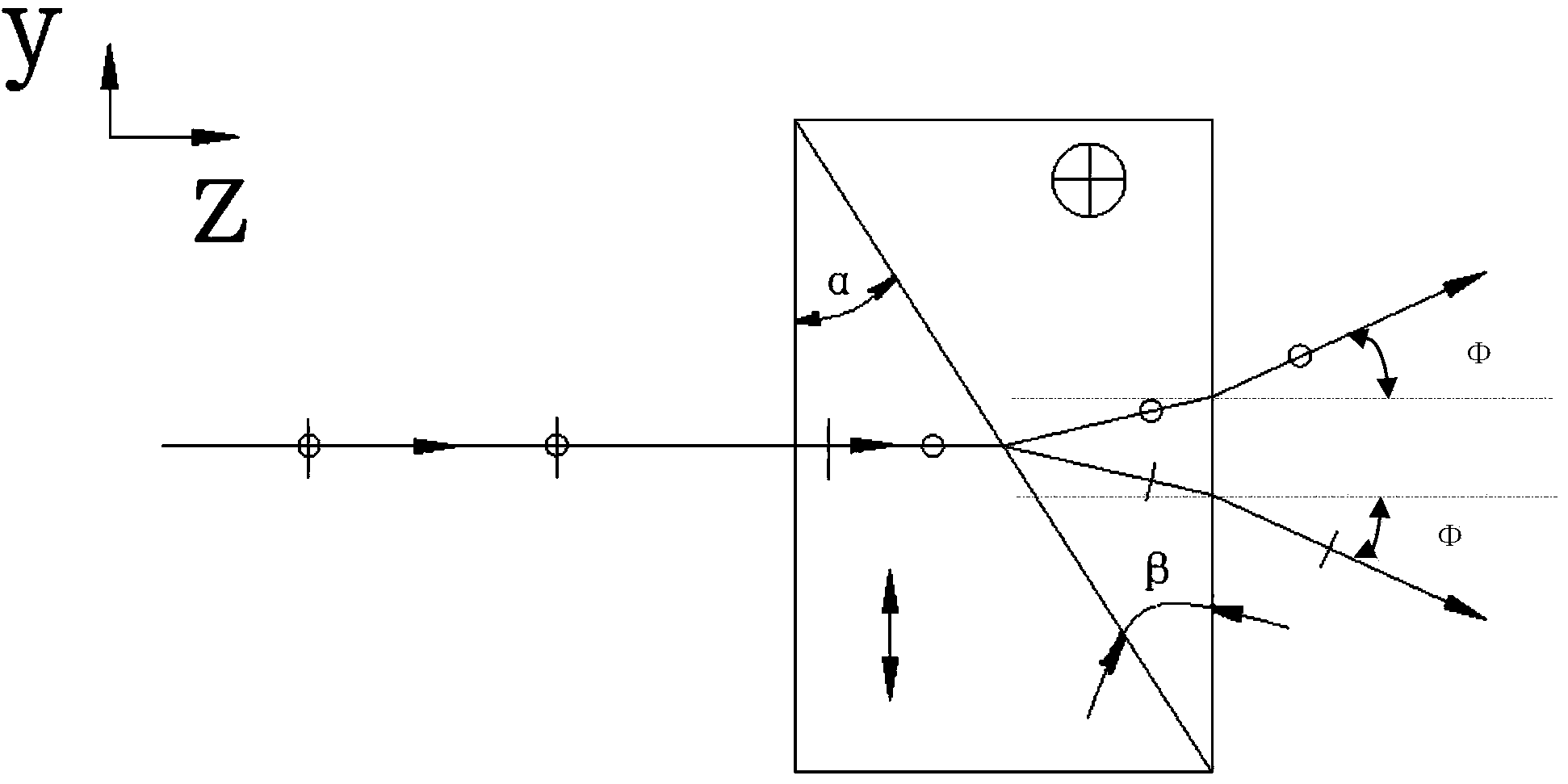 Imaging method and imaging spectrometer based on Wollaston prism light splitting