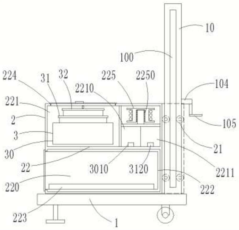 Multifunctional disinfecting and medicine applying device for surgical wound nursing