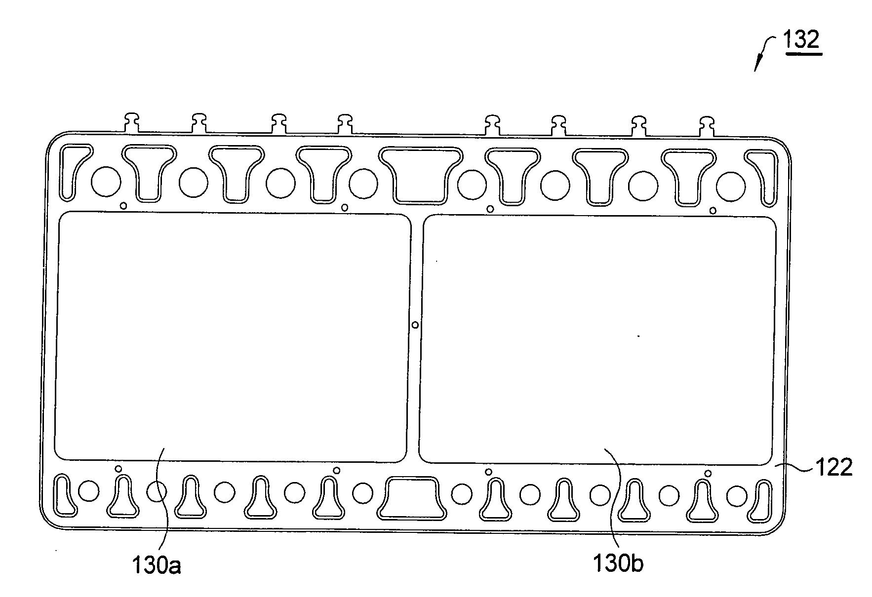 Fuel cell stack having multiple parallel fuel cells