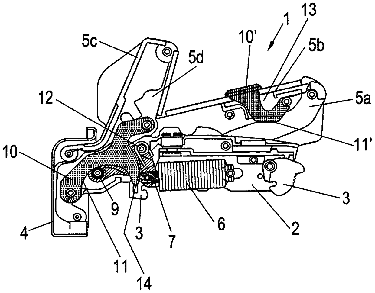 Multi-joint hinge with damping