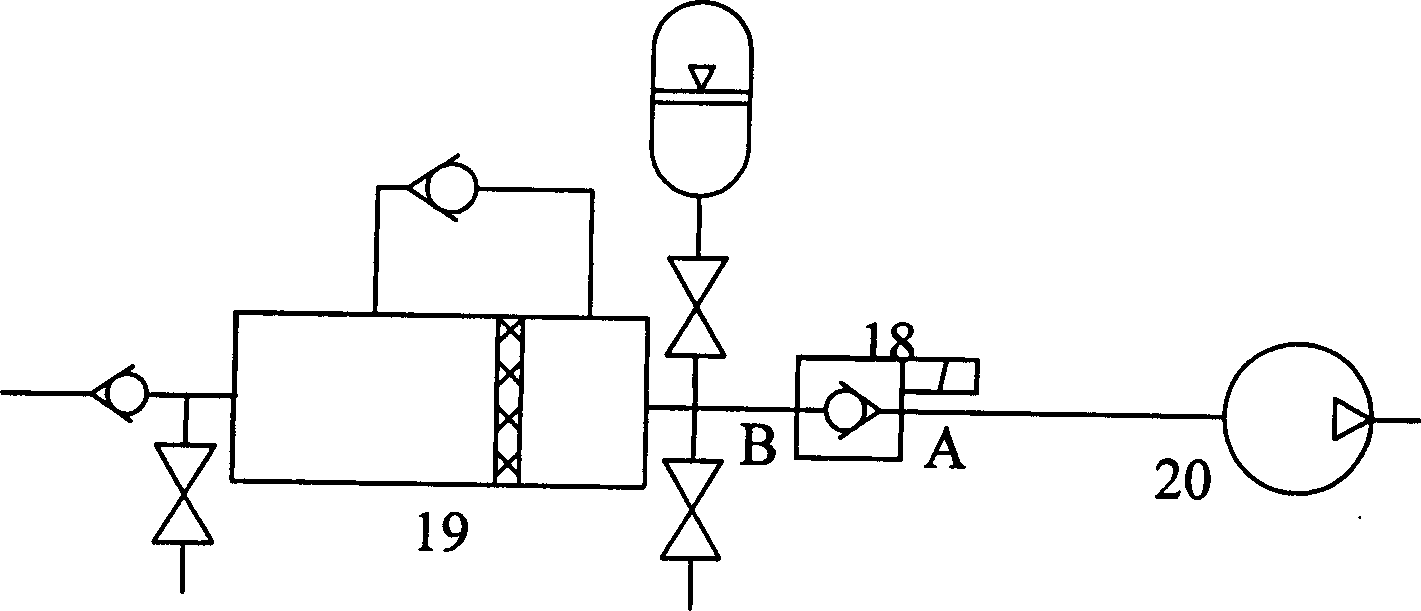 Sea water hydraulic electric control one-way valve