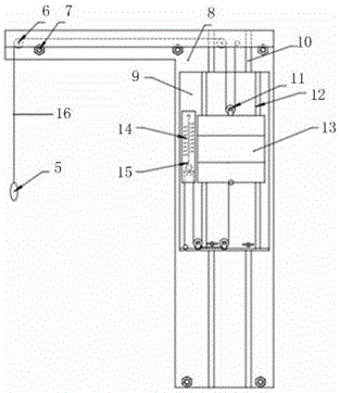 Hand-pulling back rubbing machine