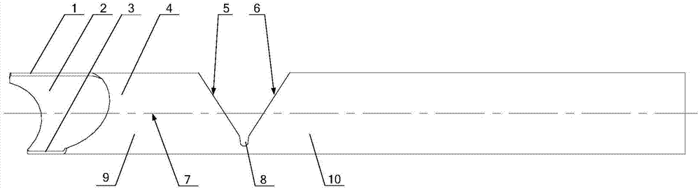 Square tube bending method and fabricated bent square tube