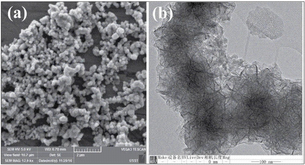 Preparation method for polyamino acid/MoS2 nano-cluster and application