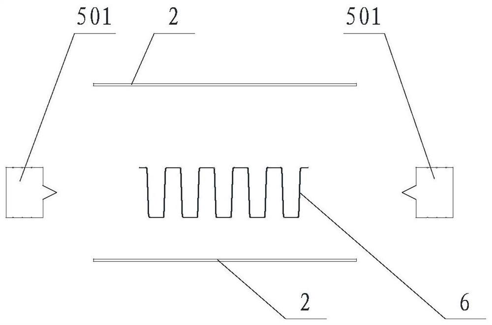 Plate-fin type heat exchanger core