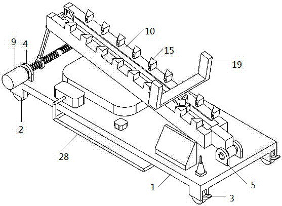 Universal type unmanned aerial vehicle catapulting platform