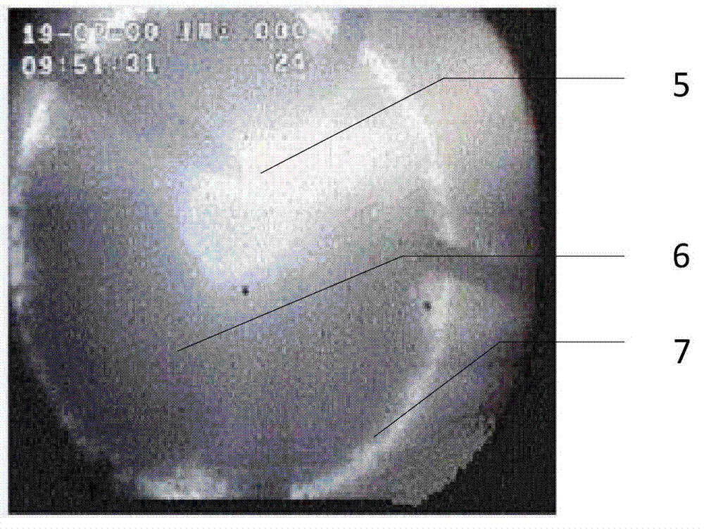 Burden surface temperature field detection method based on multi-source information fusion