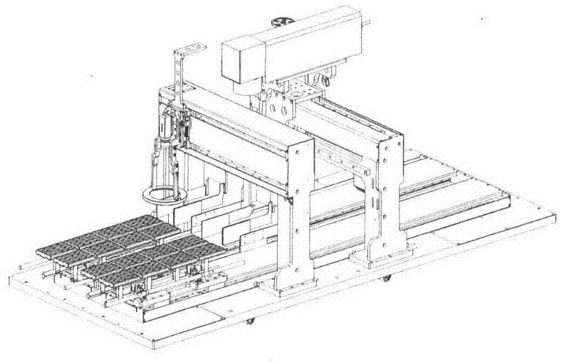 Full-automatic laser carving machine