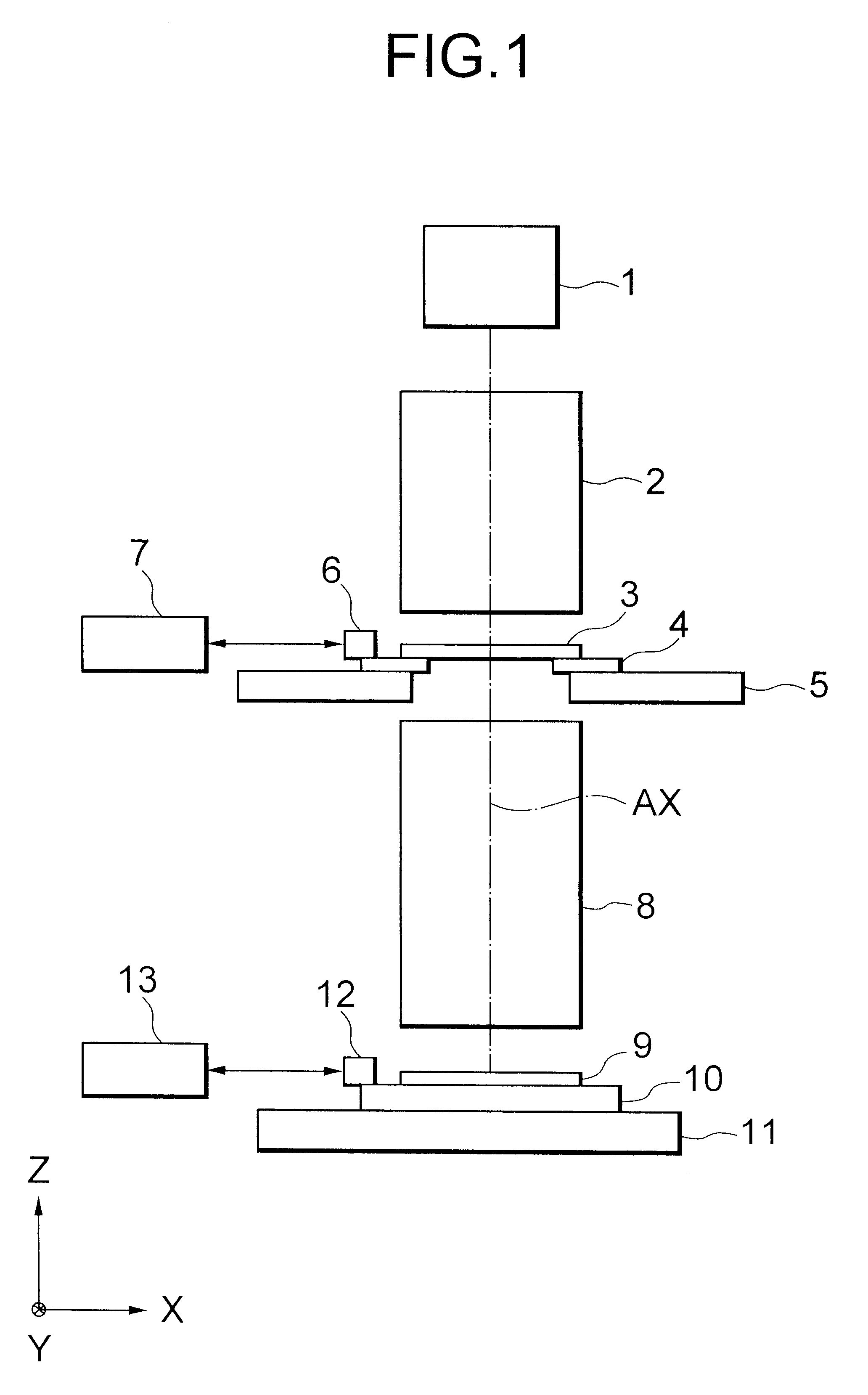 Catadioptric imaging system and a projection exposure apparatus provided with said imaging system