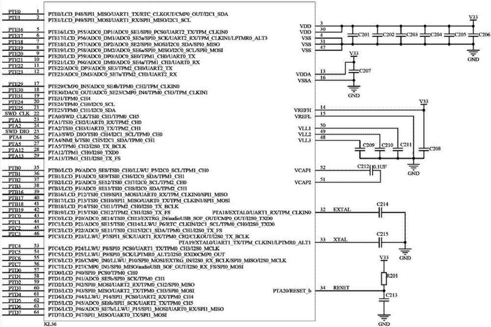 Low-power-consumption metering gauge applying NB-IoT architecture and system thereof