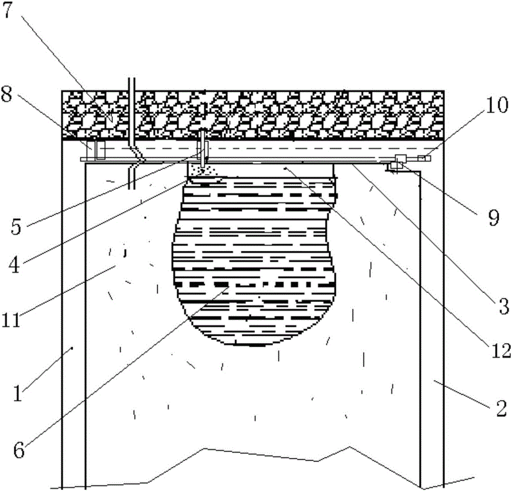 Processing method for comprehensive mechanical coal mining working surface to quickly pass karst collapse column