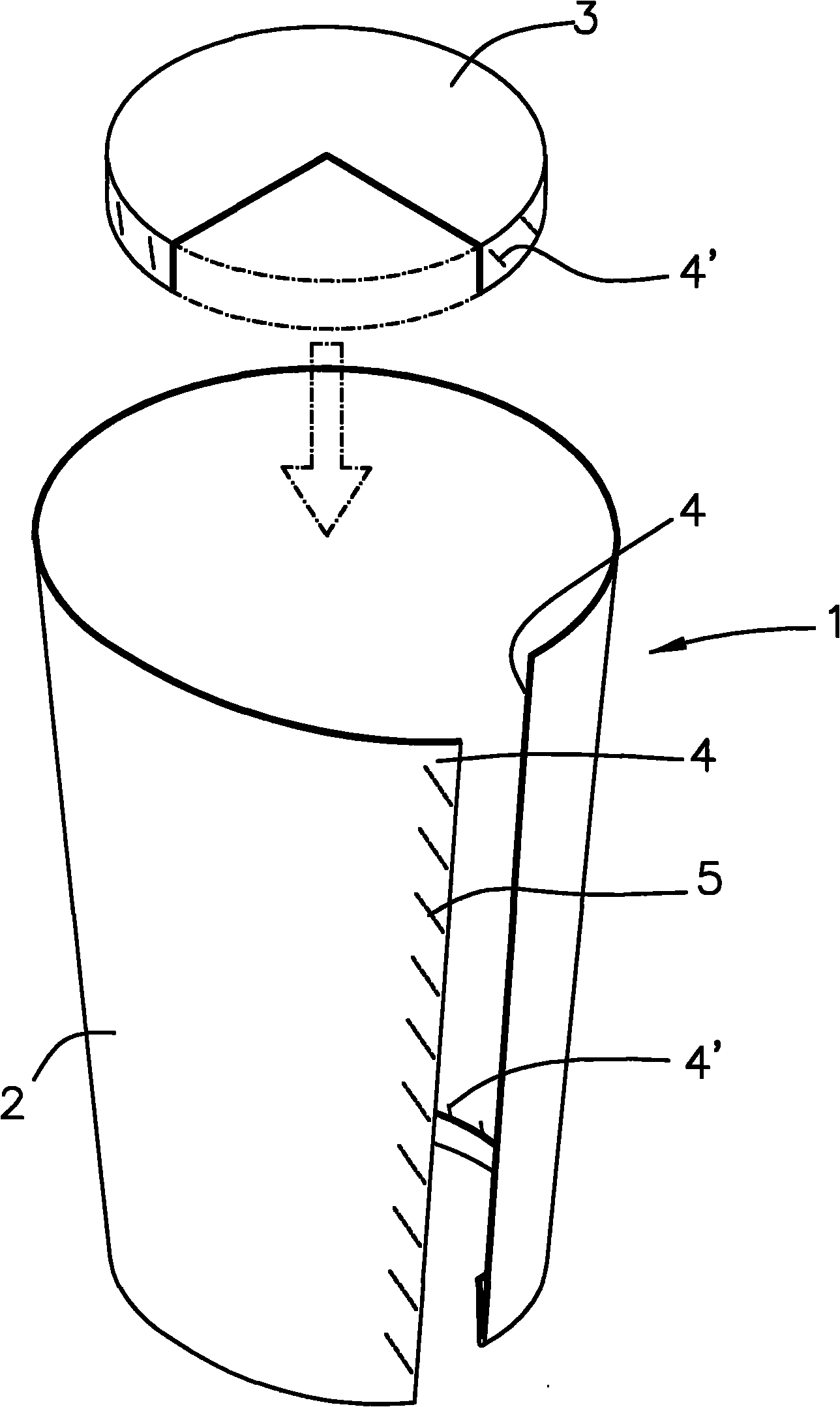 Method for manufacturing paper container and paper container