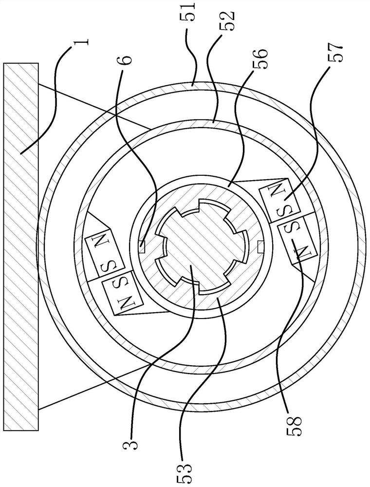 Descent control device with controllable speed