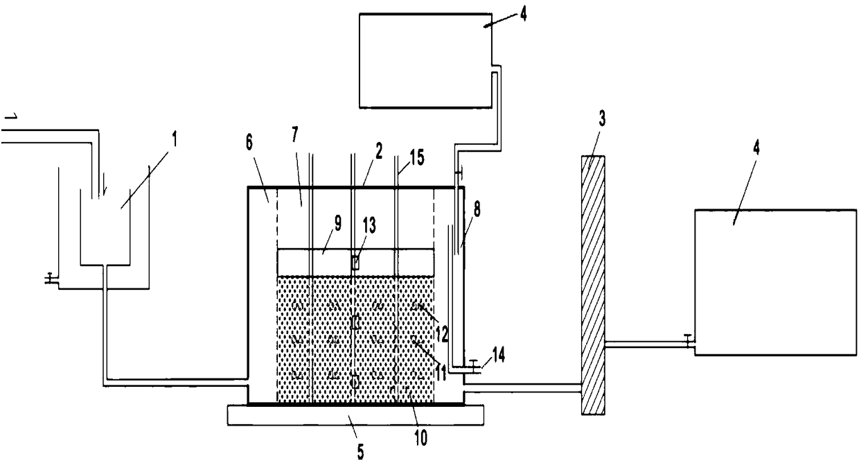 Simulating device and method for groundwater seepage near coastal zone under effects of earthquake and sea tide